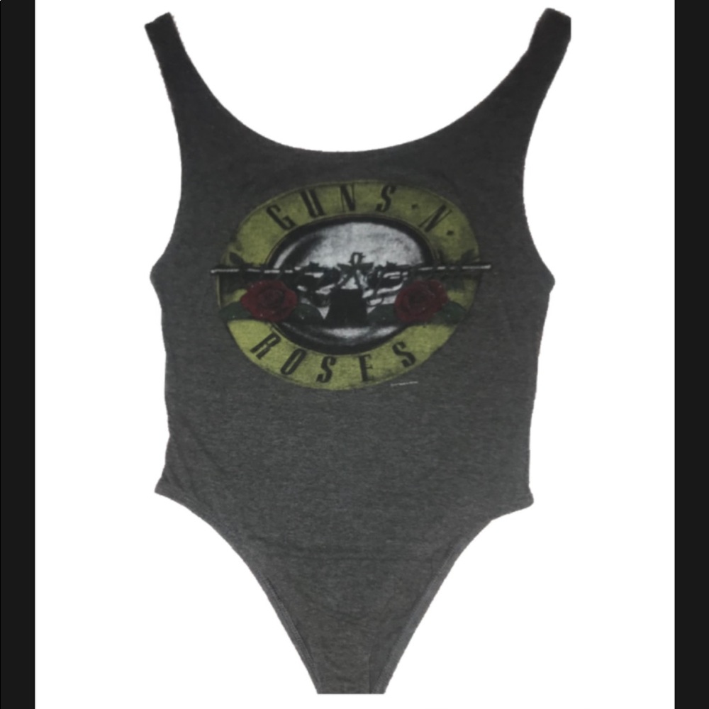 GUNS n ROSES fabric bodysuit.